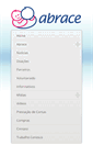Mobile Screenshot of abrace.com.br